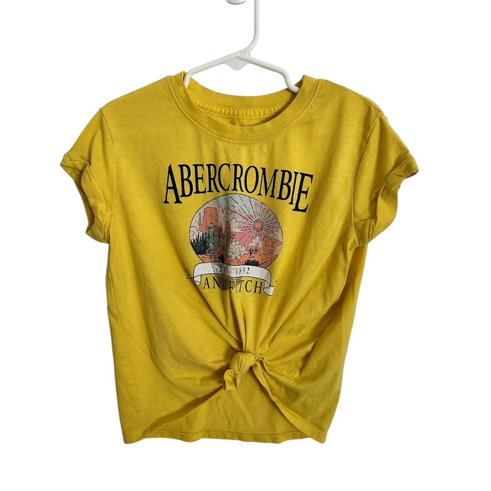 Abercrombie Kids Yellow Desert Graphic Tee